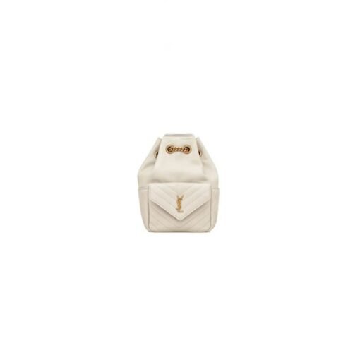 YSL Joe quilted lambskin mini bucket