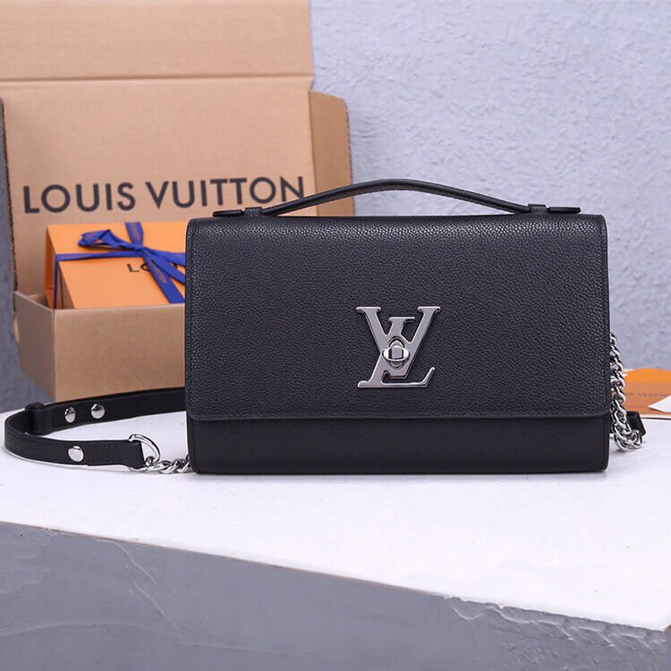 LV Lockme Clutch Purse - Image 2