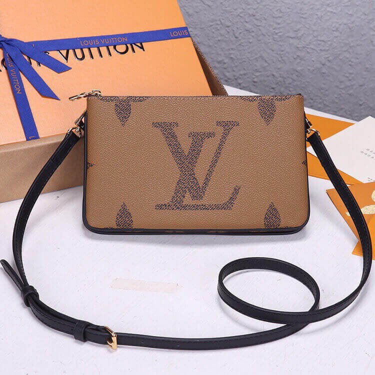 LV Double Zip Pochette - Image 2
