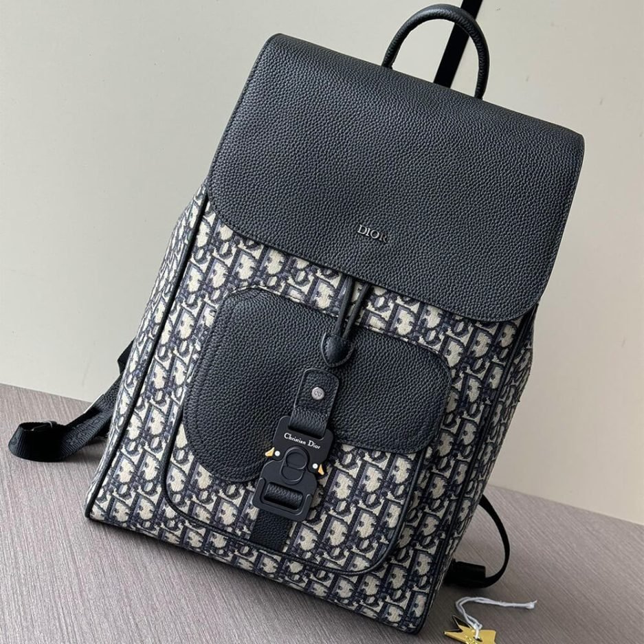 Dior Saddle Backpack with Flap(high-end grade) - Image 2