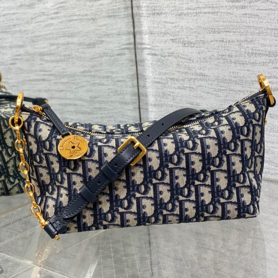 Diorstar Hobo Bag with Chain - Image 2