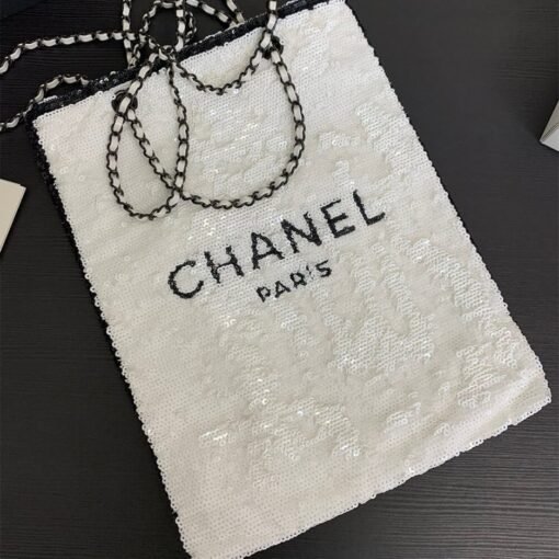 CHANEL SHOPPING BAG - Image 2