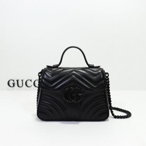 GG MARMONT MINI TOP HANDLE BAG - Image 2