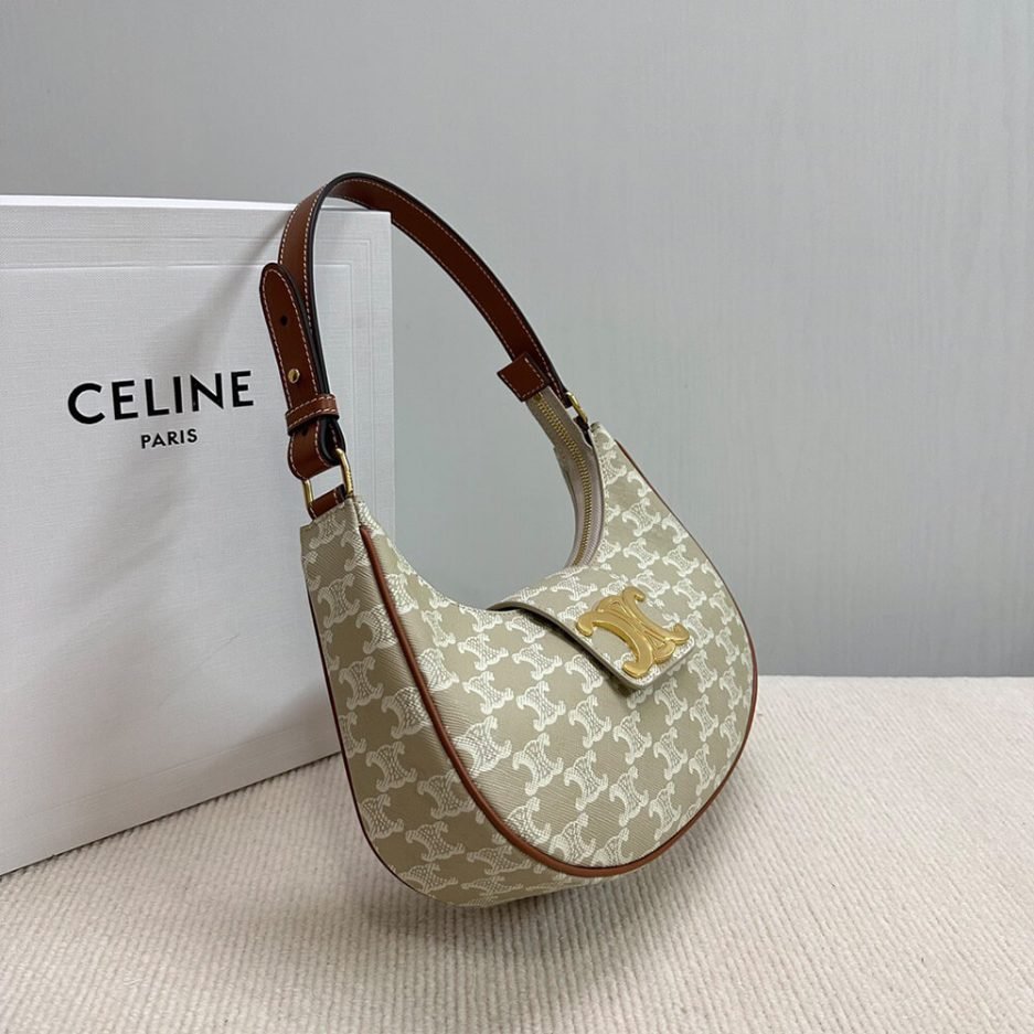 CELINE MEDIUM AVA TRIOMPHE BAG - Image 3