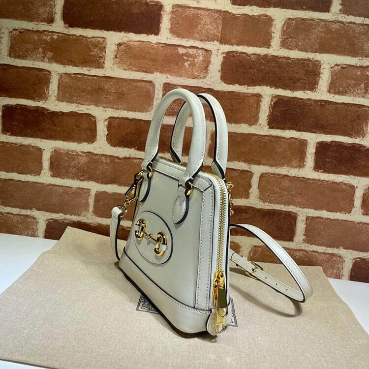 Gucci Horsebit 1955 Mini Top Handle Bag - Image 3