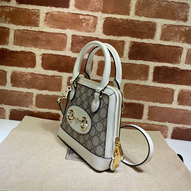 Gucci Horsebit 1955 Mini Top Handle Bag - Image 3