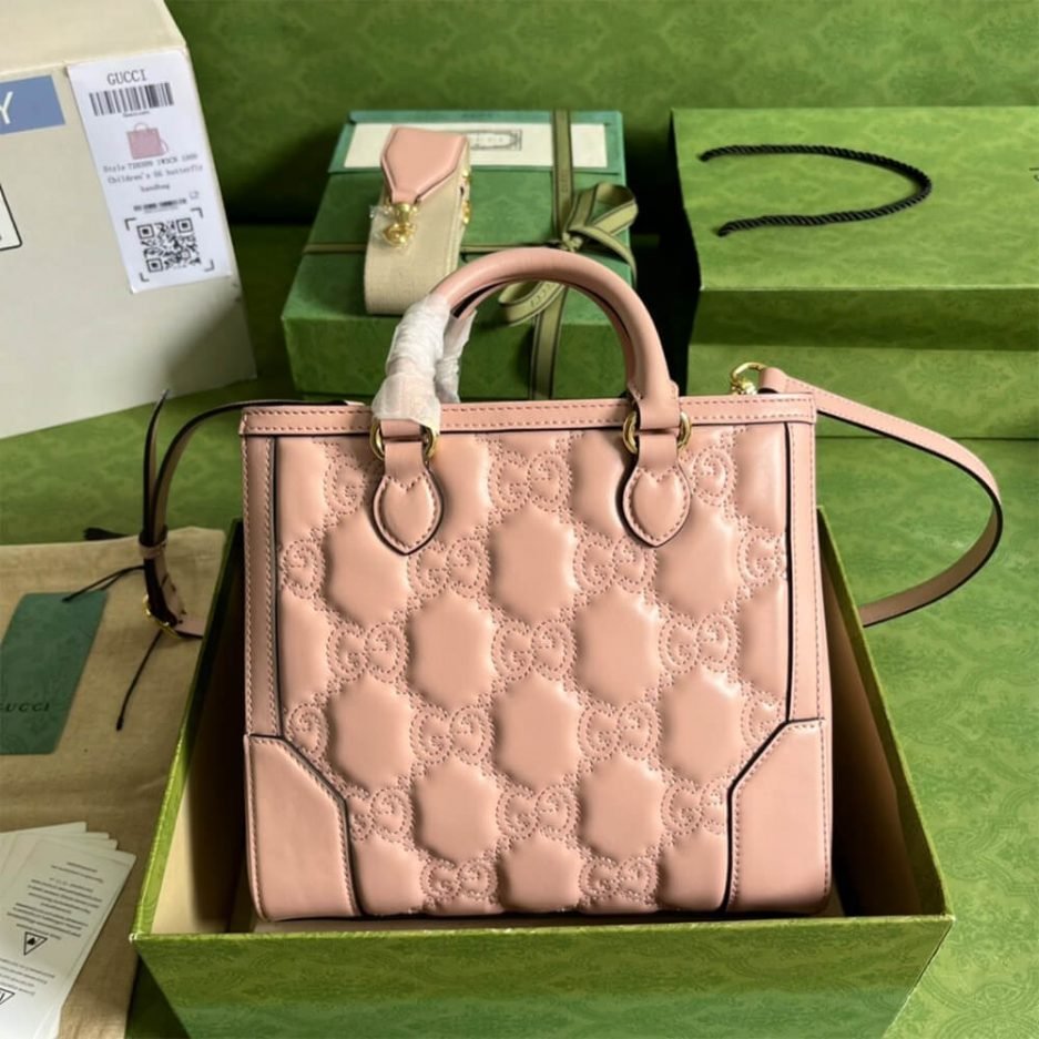 GG matelass?? mini top handle bag - Image 3