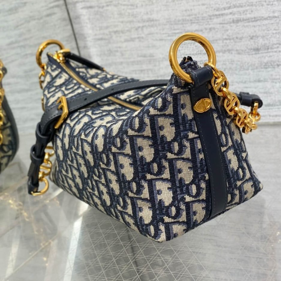 Diorstar Hobo Bag with Chain - Image 3