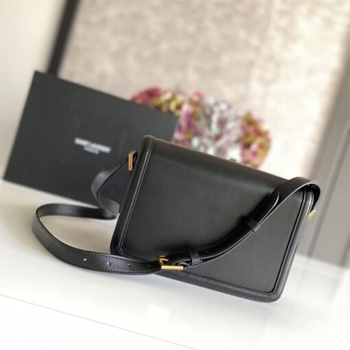 SOLFERINO MEDIUM SATCHEL IN BOX SAINT LAURENT LEATHER - Image 3