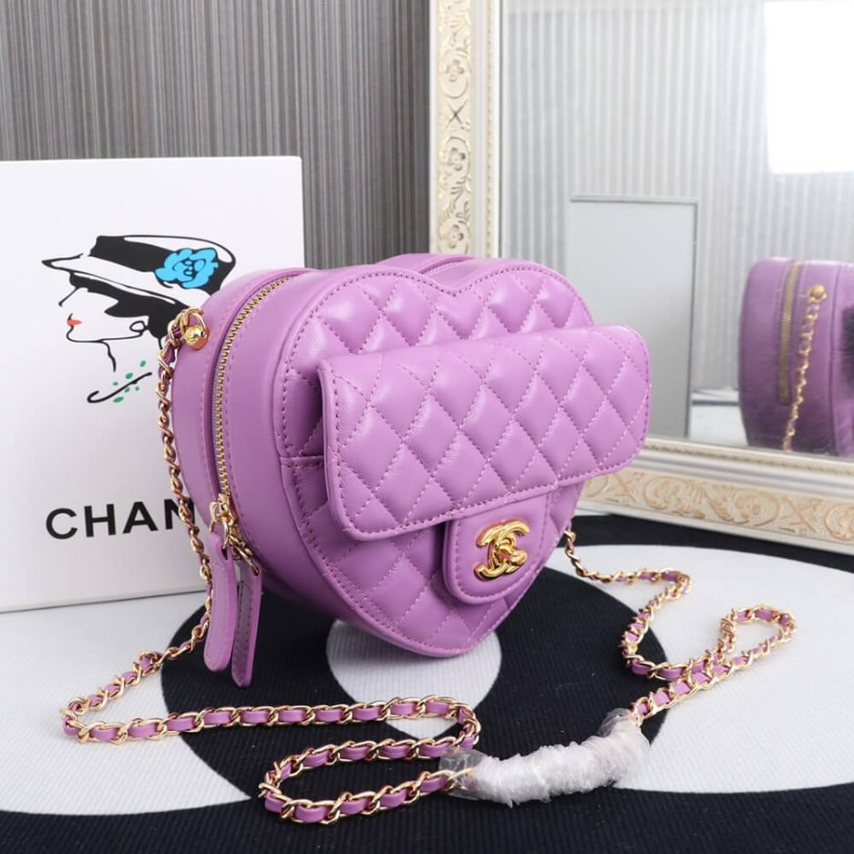 Chanel 22s Heart Bag - Image 3