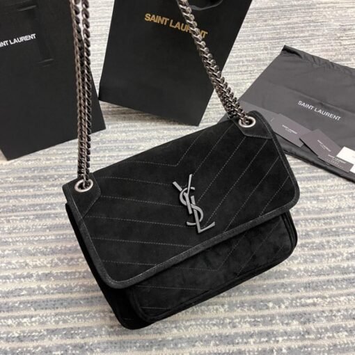 SAINT LAURENT NIKI MEDIUM IN SUEDE - Image 3