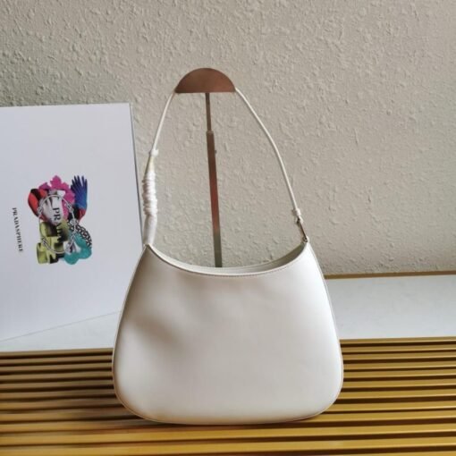 Prada Cleo brushed leather shoulder bag - Image 4
