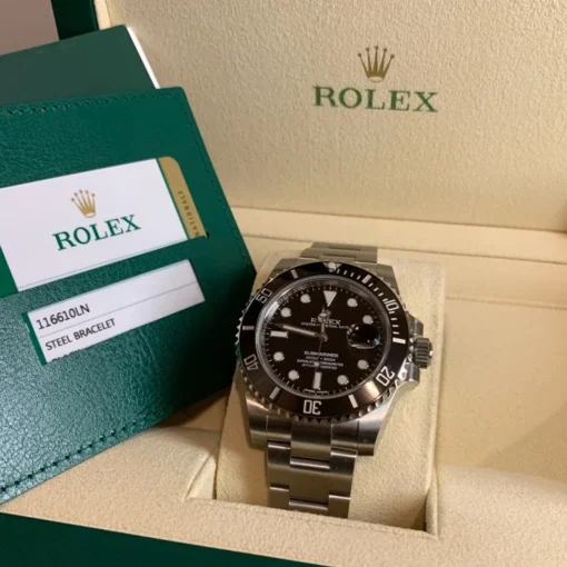 Rolex Submariner 116610LN-0001 Black Dial Watch (Black Water Ghost) - Image 3