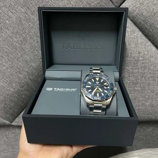 TAG HEUER AQUARACER Automatic Watch - Diameter 43 mm WAY201B.BA0927 - Image 8