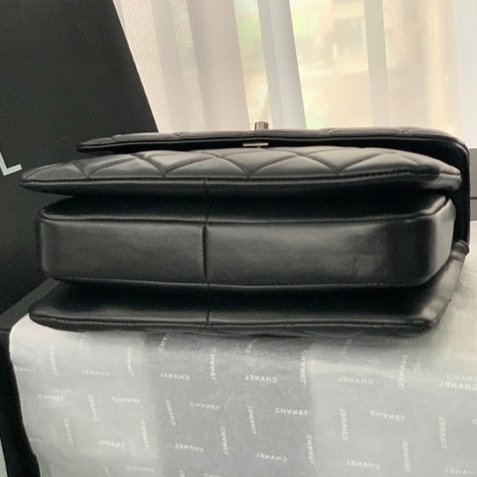 CHANEL FLAP BAG WITH TOP HANDLE - Image 5