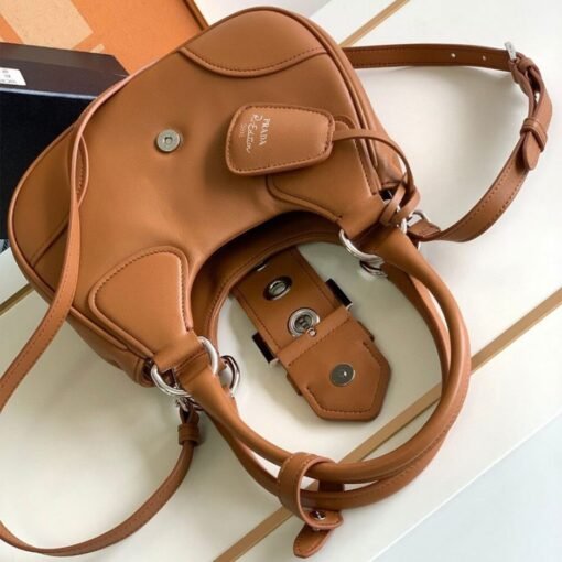 Prada Moon padded nappa-leather bag - Image 6