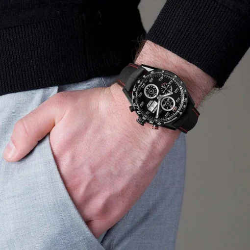 TAG HEUER CARRERA Automatic Chronograph - Diameter 43 mm CV2A81.FC6237 - Image 4