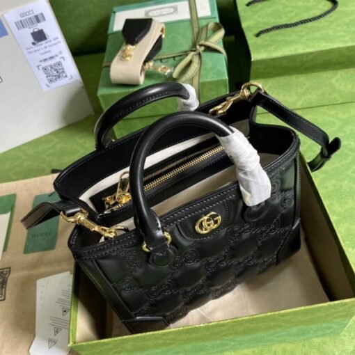 GG matelass?? mini top handle bag - Image 7
