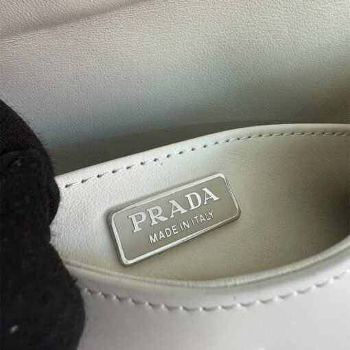 Small Prada Cleo brushed leather shoulder bag with flap - Image 7