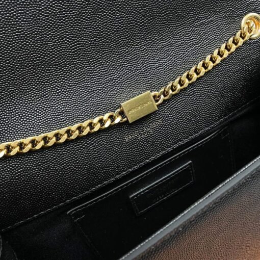 KATE MEDIUM CHAIN BAG IN GRAIN DE POUDRE EMBOSSED LEATHER - Image 7