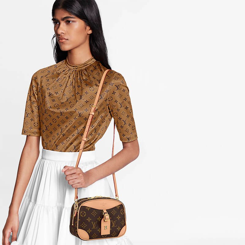 LV Deauville Mini Handbag - Image 7