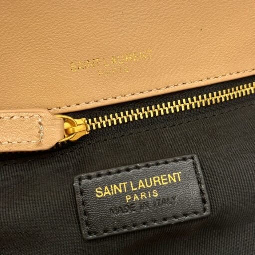 YSL CALYPSO small in plunged lambskin - Image 7