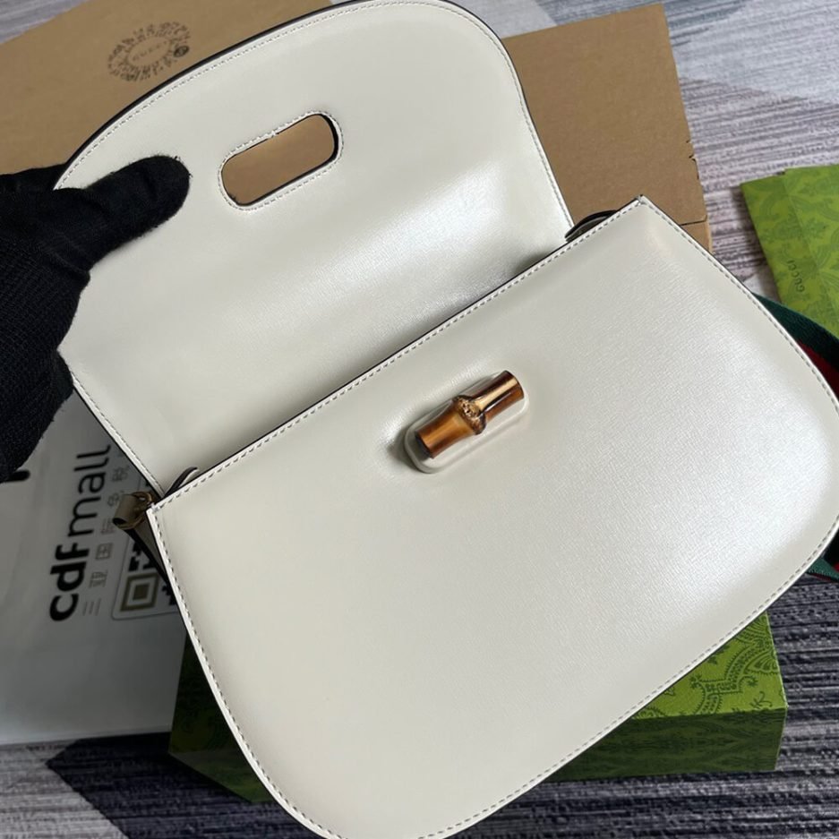 GUCCI BAMBOO 1947 MEDIUM TOP HANDLE BAG - Image 7