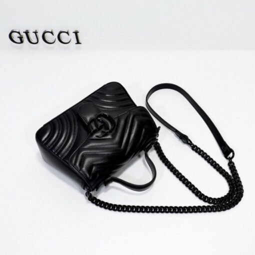GG MARMONT MINI TOP HANDLE BAG - Image 7