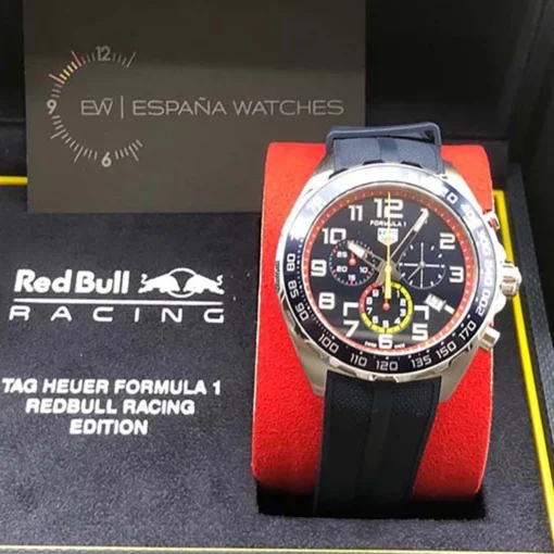 TAG HEUER FORMULA 1 X RED BULL RACING Quartz Chronograph - Diameter 43 mm CAZ101AL.FT8052(AAAAA version) - Image 7