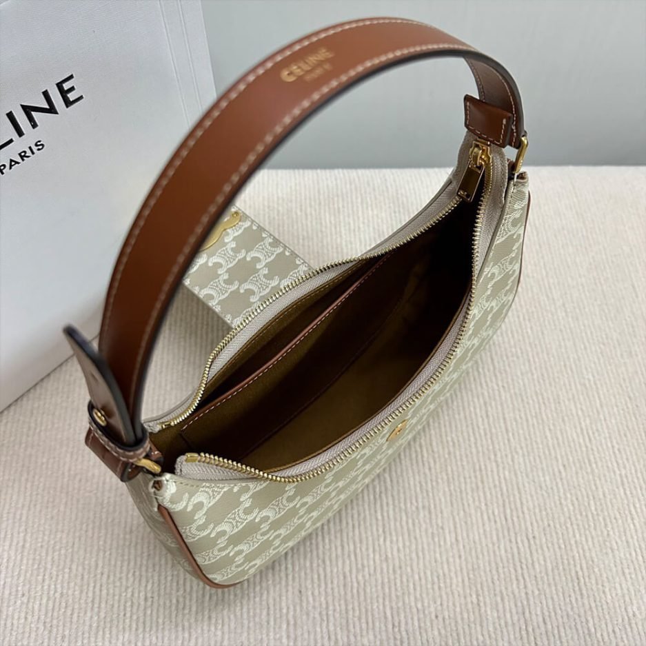 CELINE MEDIUM AVA TRIOMPHE BAG - Image 8