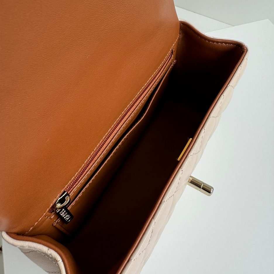 CHANEL Mini Classic Handbag With Top Handle - Image 8