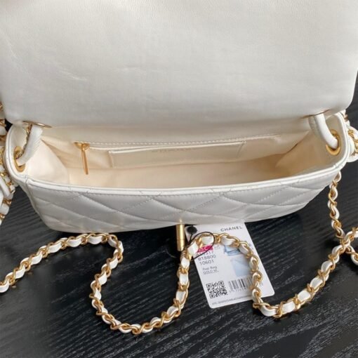 CHANEL Flap Bag with Top Handle(HIGH-END GRADE) - Image 8