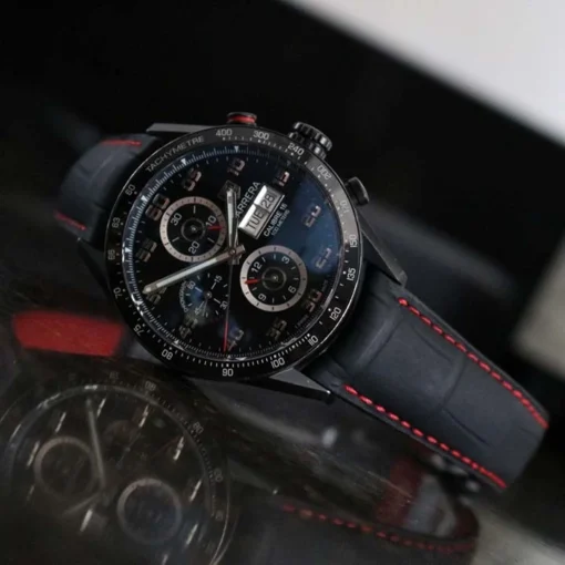 TAG HEUER CARRERA Automatic Chronograph - Diameter 43 mm CV2A81.FC6237 - Image 3