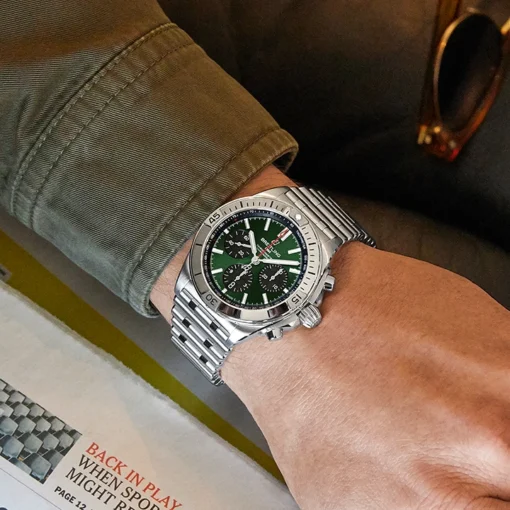 Breitling Quartz Chronograph Series AB0134101L1A1 CHRONOMAT B01 42(AAAAA version) - Image 5