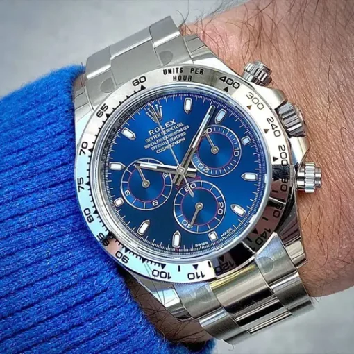 Rolex Daytona Blue White Gold m116509-0071 40mm - Image 3