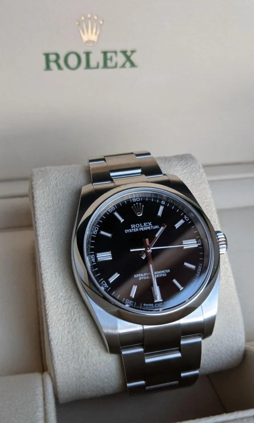 OYSTER PERPETUAL 124300 Series??Black dial?? - Image 5