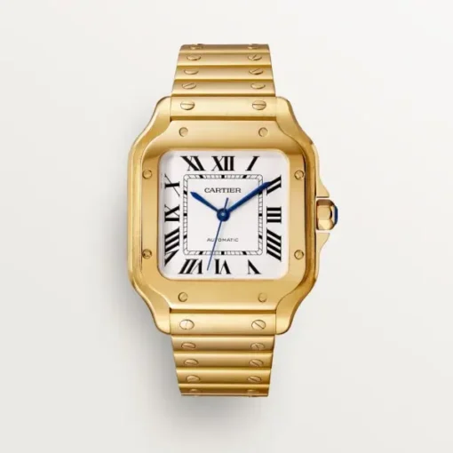 CARTIER santos 18kt Yellow Gold Men's WatchItem -WGSA0007(AAAAA) - Image 2