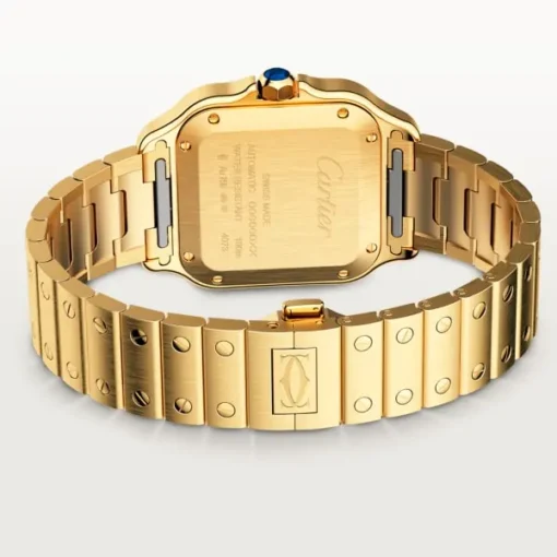 CARTIER santos 18kt Yellow Gold Men's WatchItem -SANTOS DE CARTIER WATCH - Image 4