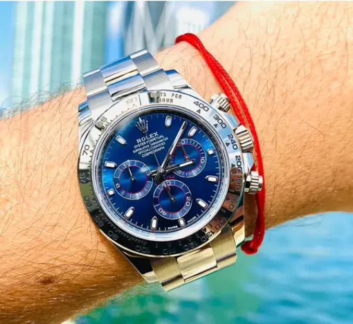 Rolex Daytona Blue White Gold m116509-0071 40mm - Image 6